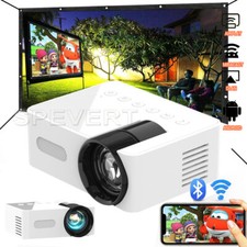 YT100 Mini Projecteur Portable Bluetooth Auto Vidéoprojecteur Intelligent HD