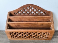 Porte Courrier en Bois -