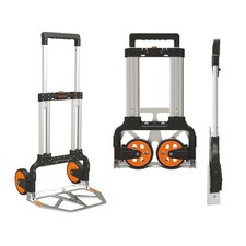 Chariot diable pliable 125kg Professionnel BRIXO KOMPACT Chariot à roues Alumini