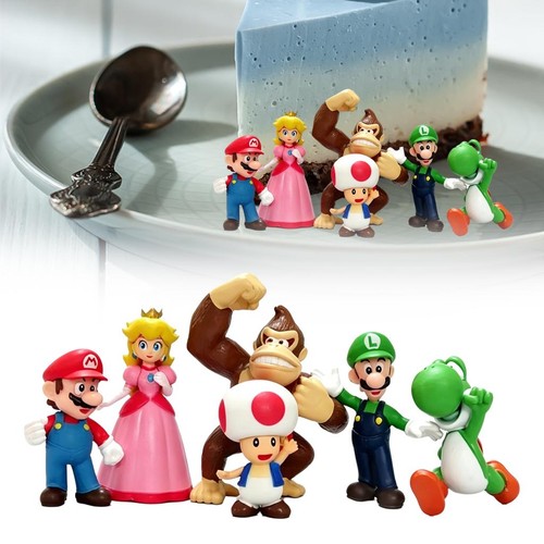 Super mario 6pcs - super,