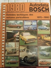 revue technique automobile BOSCH Autodata