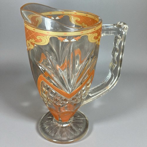 Carafe verre pressé - en,