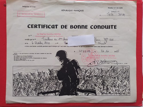 Guerre algérie diplôme - guerre, :