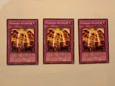 Lot de trois cartes  yu-gi-ho
