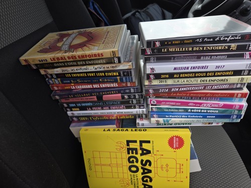 Lot dvd les enfoirés - dvd,