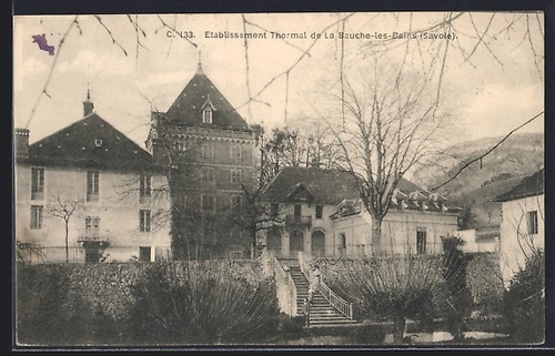 Cpa bauche les - la, bauche-les-bains