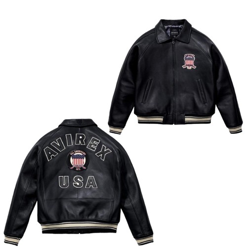 Veste avirex cuir - avirex, en