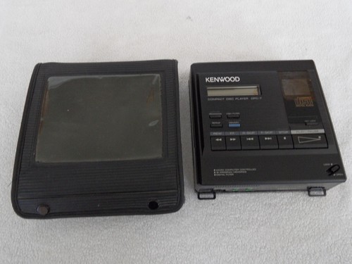 Kenwood dpc player w case - cd, w/case