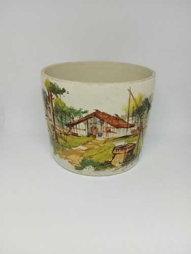 Ancien pot ceramique basque - ancien,
