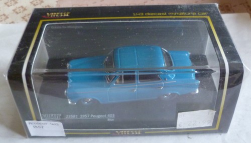 Vitesse peugeot 403 1957 - vitesse,