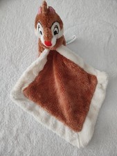 doudou plat mouchoir marron