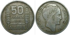Algérie , 50 Francs 1949