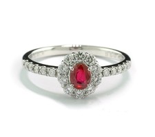 Bague Rubis Sang De Pigeon
