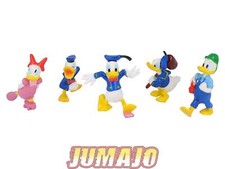 FIG167 Lot de 5 figurines PVC DISNEY 6cm : Donald Duck & Daisy