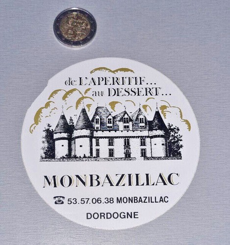 Autocollant vin monbazillac - vin,
