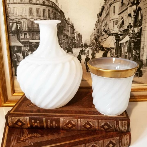 Ancienne carafe nuit - carafe, de