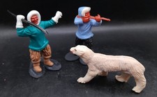 TIMPO / 2 ESQUIMAUX  / 1,32 éme (ours cadeau) lire description+++