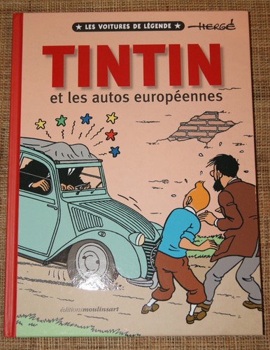 Album tintin les autos - tintin,