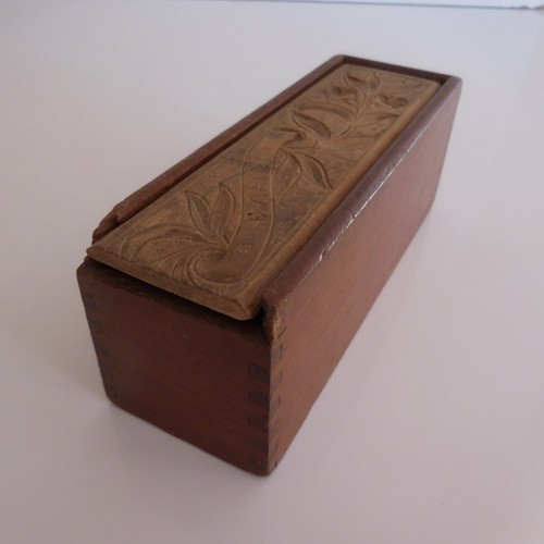 Plumier evian sculpture bois - plumier,