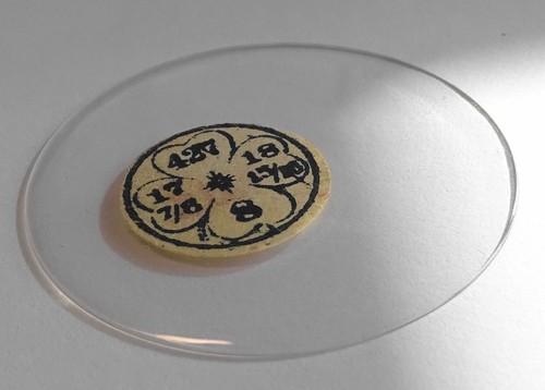 Verre savonnette montre poche - verre,