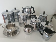 Service A Cafe  En Cuivre Chromé  