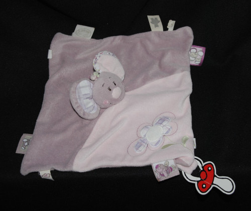 Doudou souris plat - , nina
