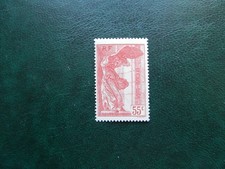 TIMBRES FRANCE NEUFS * : N° 355 SAMOTHRACE 55 cts ROUGE TRACE CHARNIERE LEGERE