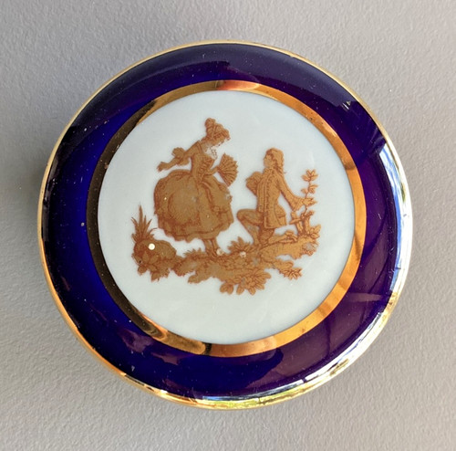 Boîte porcelaine de - boîte, en