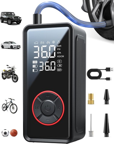 Gonfleur compresseur portatif - compresseur,