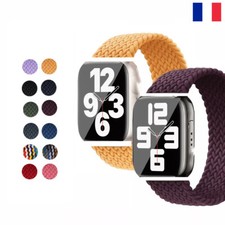 Bracelet en Nylon Tressé compatibles Apple Watch 38/40/41mm42/44/45mm