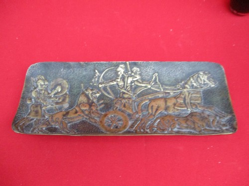 Vide poche bronze signé - vide, en