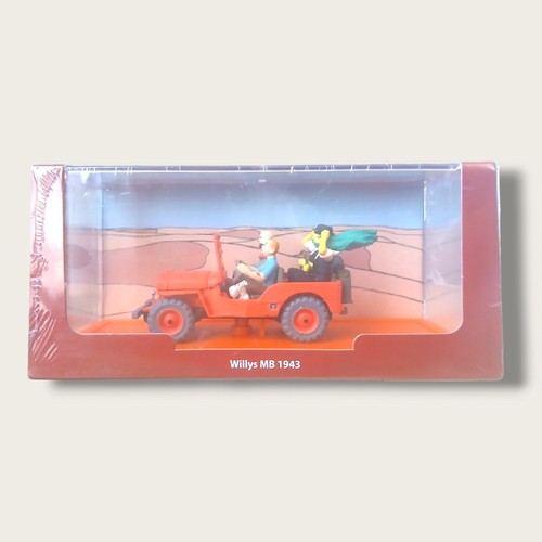 Tintin jeep willys mb - jeep,
