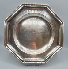 Plat octogonale en métal