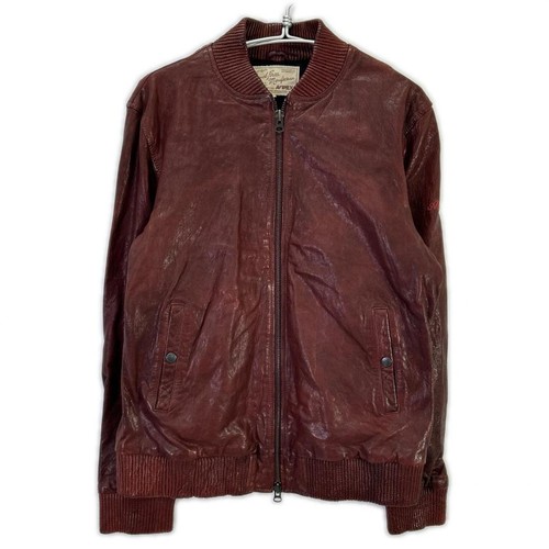 Avirex ma1 leather blouson - leather,