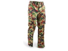 Pantalon de treillis M83 camouflage ALPENFLAGE de l'armée SUISSE -Taille 44/76