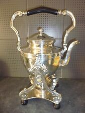 Argenterie: Imposant samovar bouilloire Louis XV métal argenté  maison Ercuis