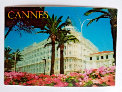 Carte postale cannes - postale, 3d