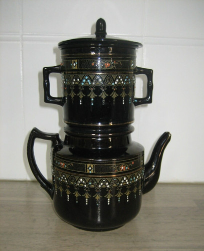 Ancienne théière tisanière - théière,