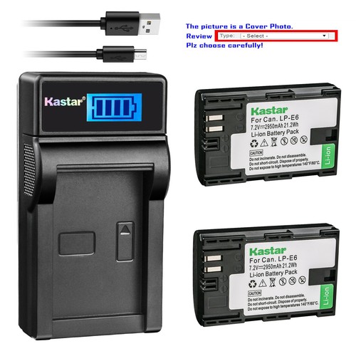 Kastar lcd charger - lcd, for