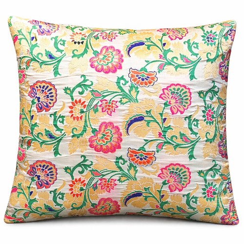 Housse coussin brocart de - de,