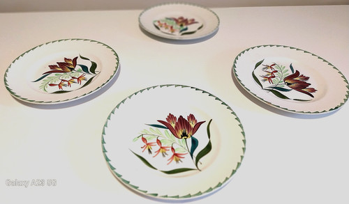 Vintage french plates amand - st,