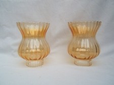 ancienne paire de tulipe globe