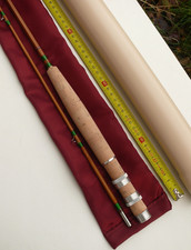 6'8p CANNE à MOUCHE Pezon Michel Blank Bambou Refendu Fly rod Fishing split cane