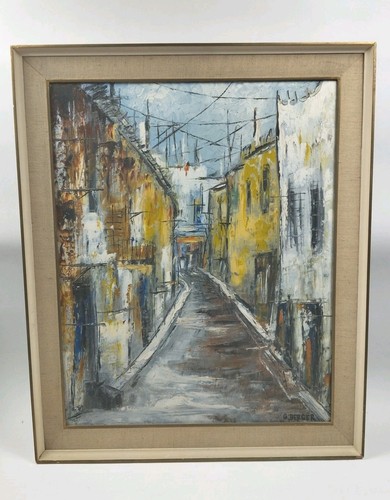 Huile sur toile paysage - huile,