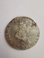 Piece De Collection Numismatique Mexique 8 reals 1821