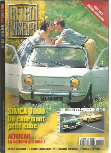 Retroviseur 130 simca 1000 - n°130,