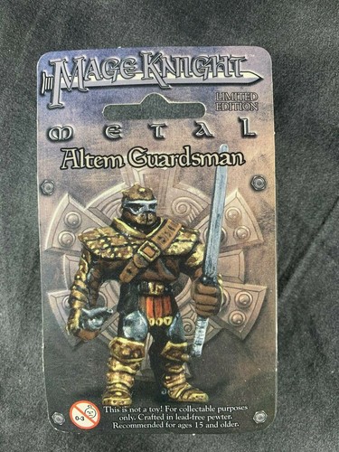 Mage knight metal pewter - knight,