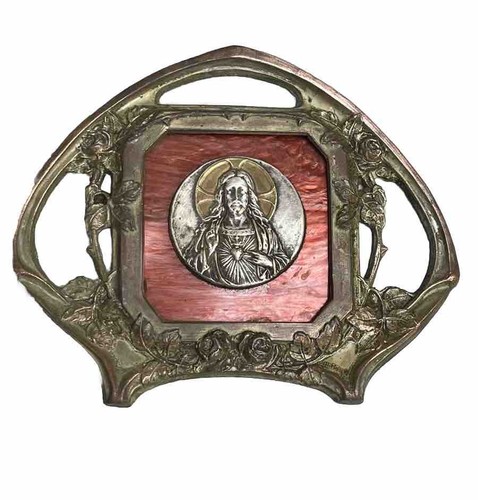 Cadre art nouveau médaille - cadre,