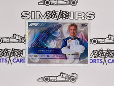 2025 Topps Turbo Attax F1 Formula 1 Liam Lawson Signature Style Refractor #77