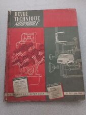 Rta Revue Technique Automobile Étude Renault Estafette 1962-1964 1100cm3 N218 